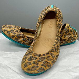 AWESOME CONDITION Leopard Tieks size 7